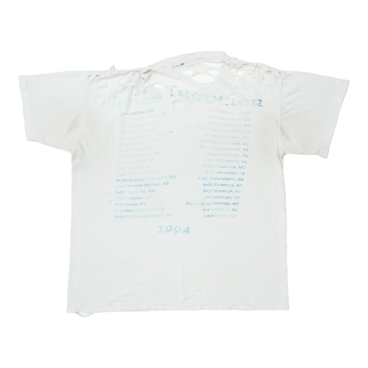 1994 Blues Traveler Tour Shirt