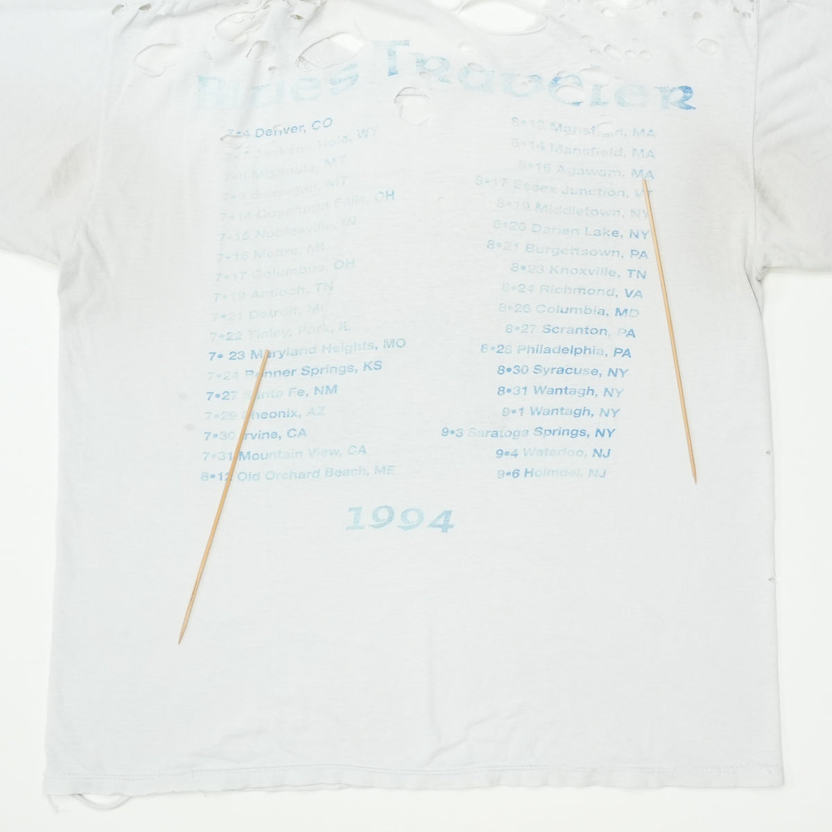 1994 Blues Traveler Tour Shirt