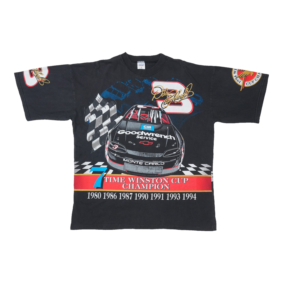 1994 Dale Earnhardt 7 Time Winston Cup Champion Shirt
