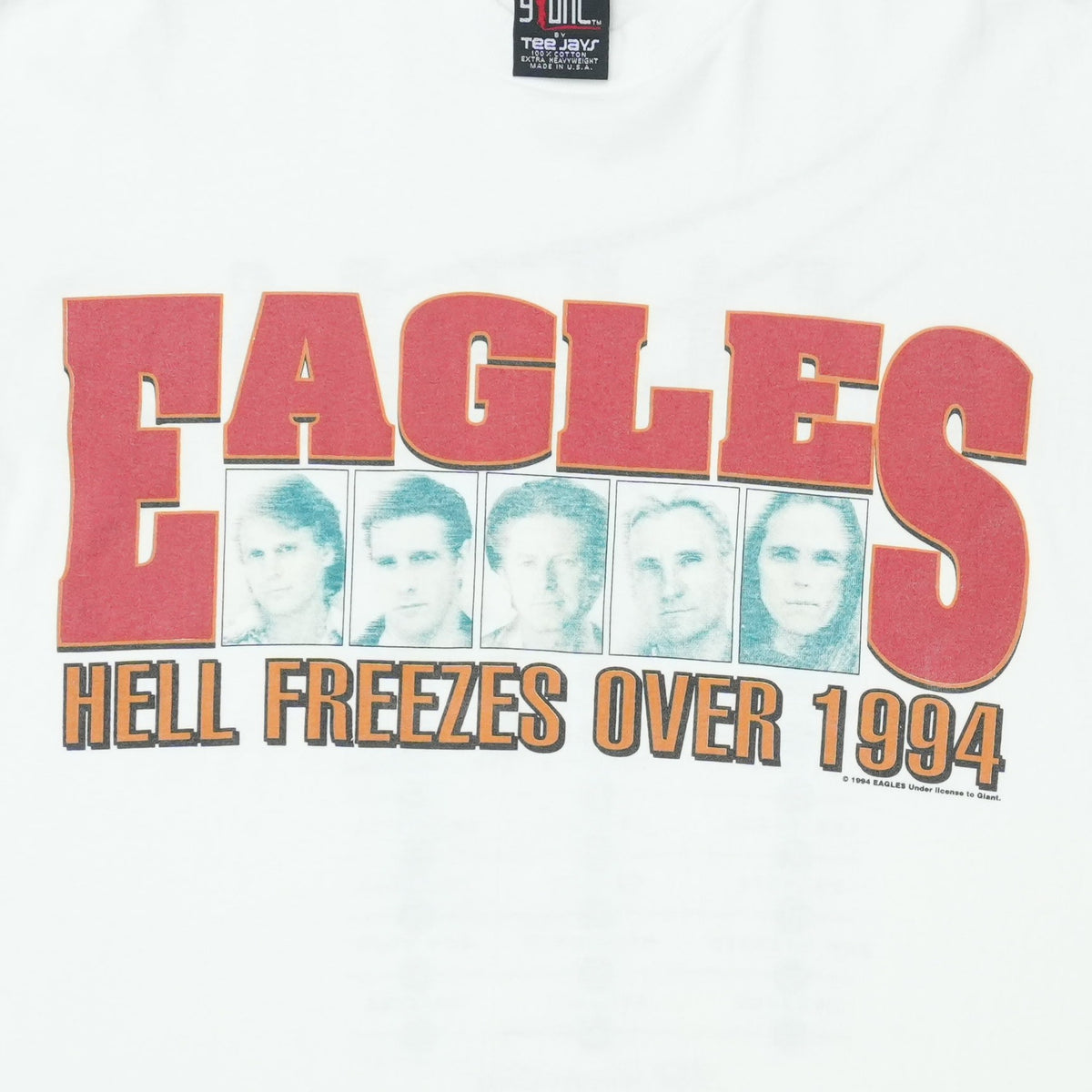 1994 Eagles Hell Freezes Over World Tour Shirt