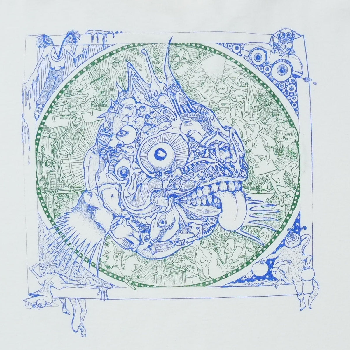 1994 Fish Art Shirt