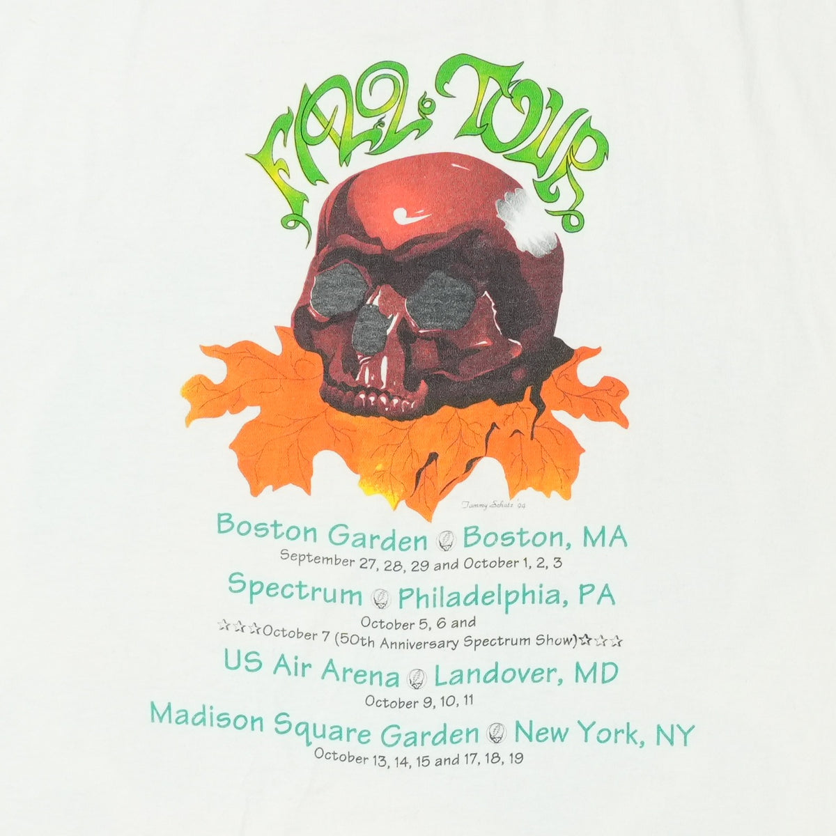 1994 Grateful Dead Fall Tour Shirt