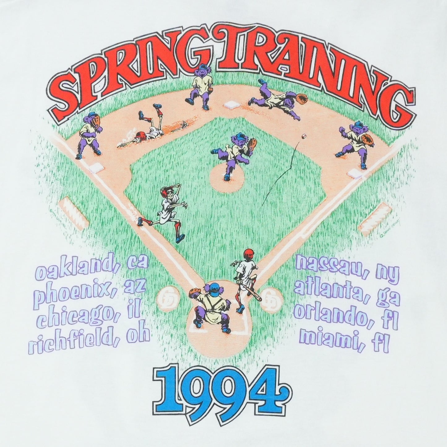1994 Grateful Dead Spring Training Shirt