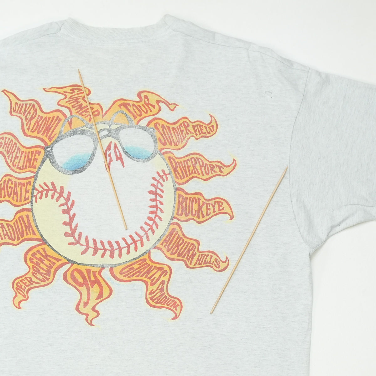 1994 Grateful Dead Steal Your Base Tour Shirt