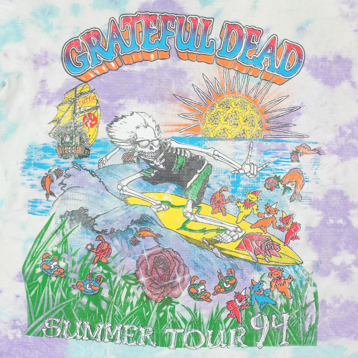 1994 Grateful Dead Summer Tour Tie Dye Shirt