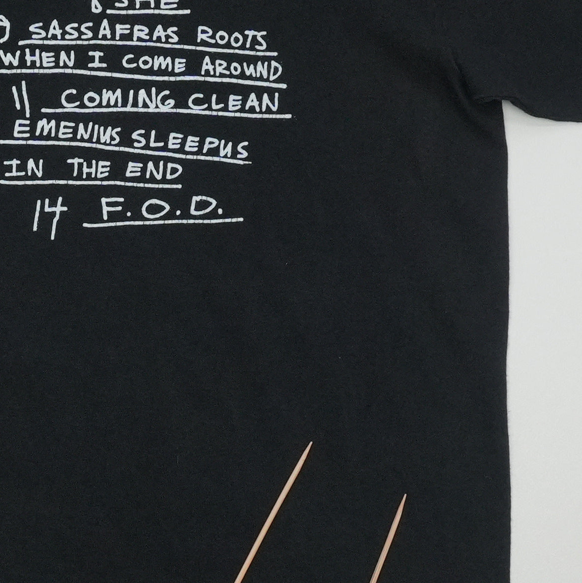 1994 Green Day Dookie Shirt Detail 5