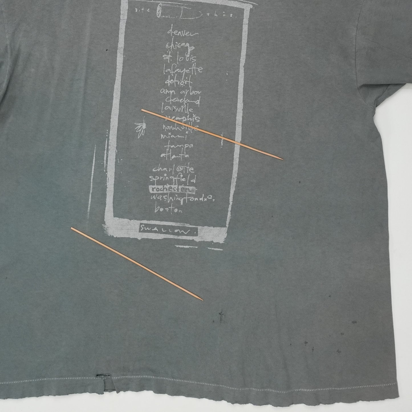 1994 Pearl Jam Tour Shirt