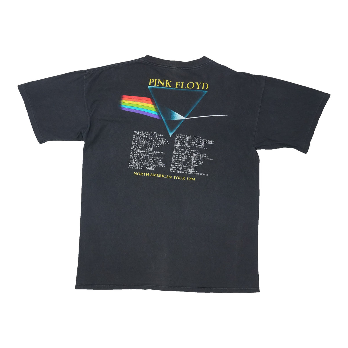 1994 Pink Floyd Dark Side Of The Moon North American Tour Shirt