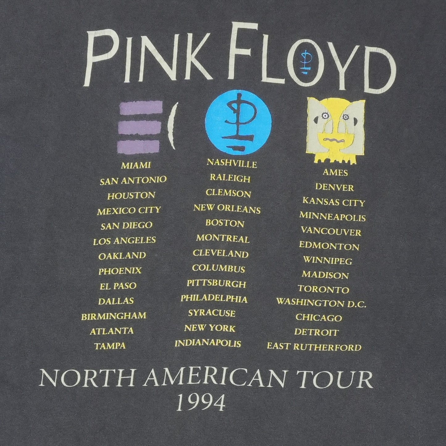 1994 Pink Floyd The Division Bell North American Tour Tank Top