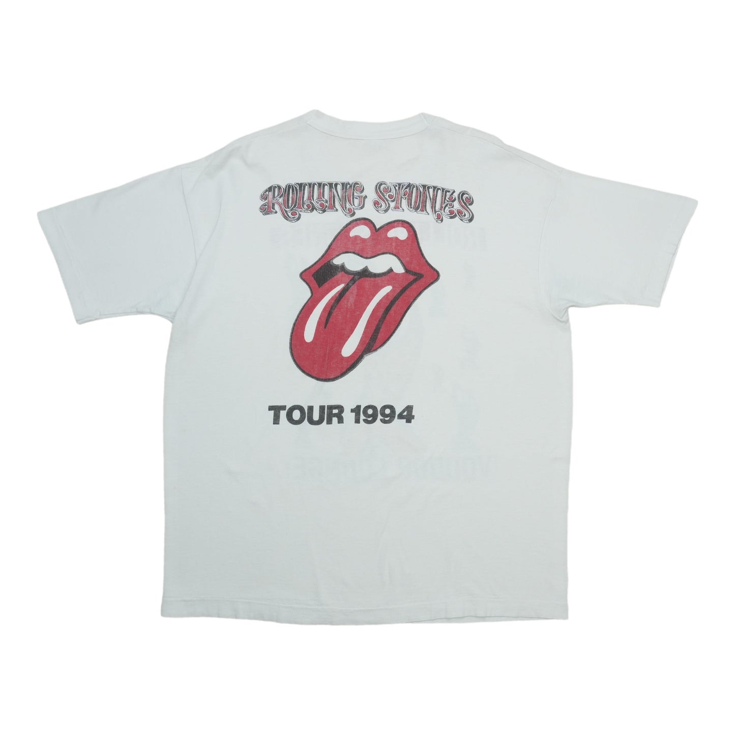 1994 Rolling Stones Voodoo Lounge Tour Shirt Back