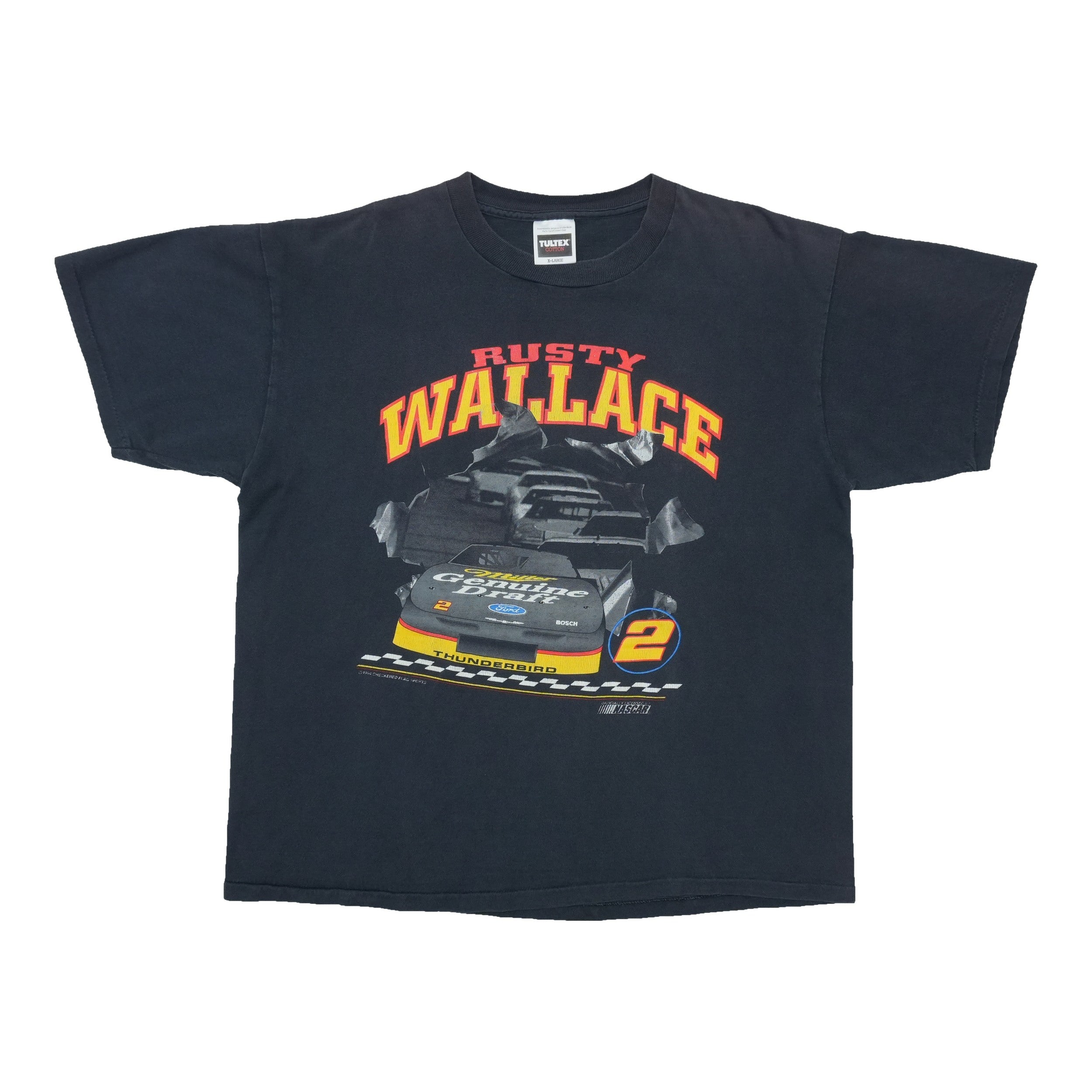 1994 Rusty Wallace Miller Genuine Draft NASCAR Shirt