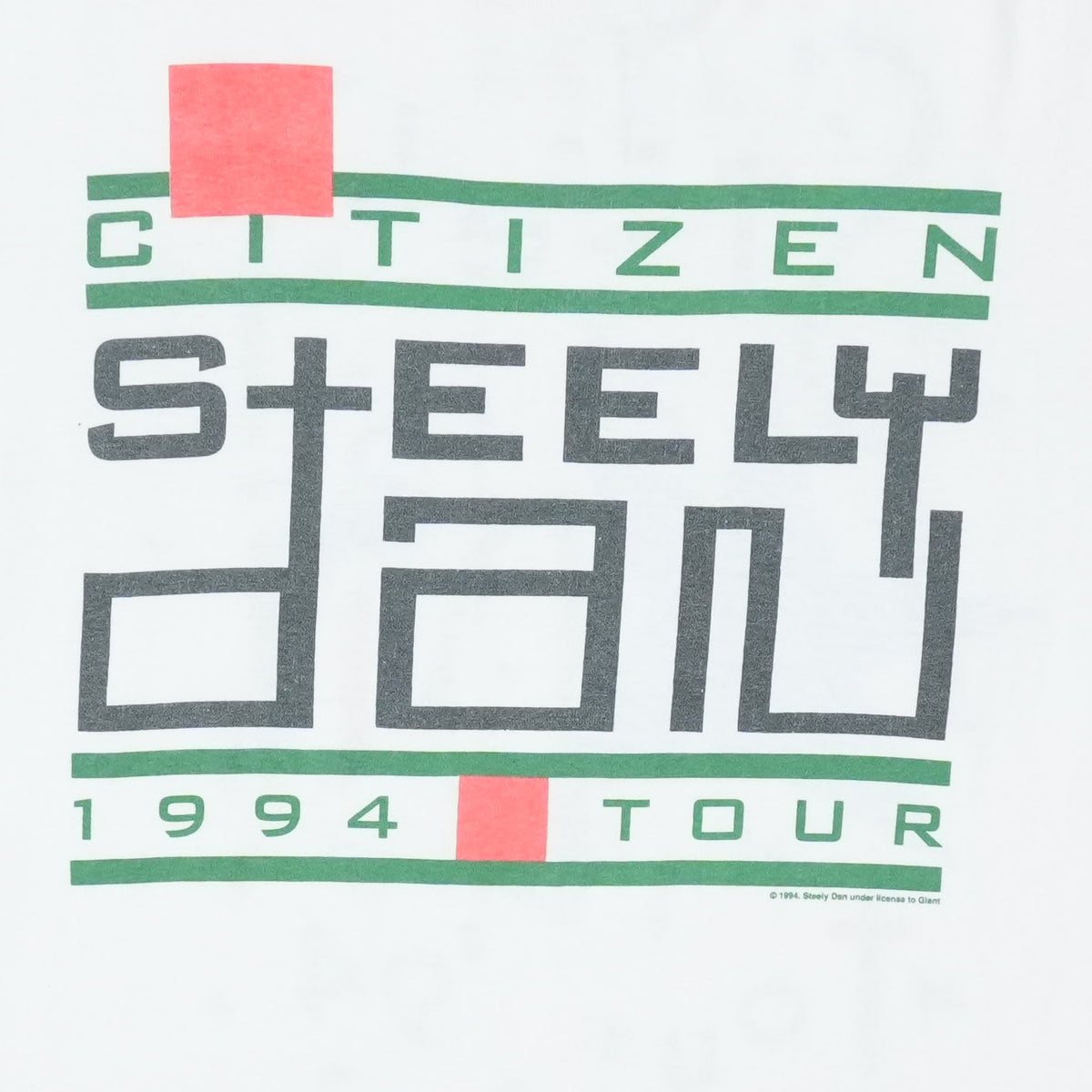 1994 Steely Dan Citizen Tour Shirt