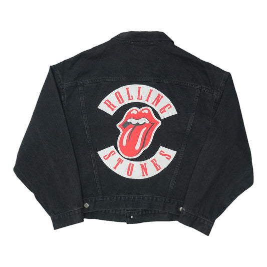 1994 The Rolling Stones Tongue Logo Denim Jacket