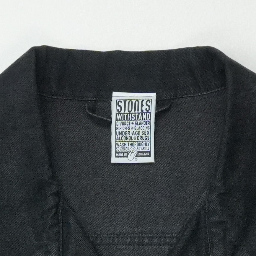 1994 The Rolling Stones Tongue Logo Denim Jacket