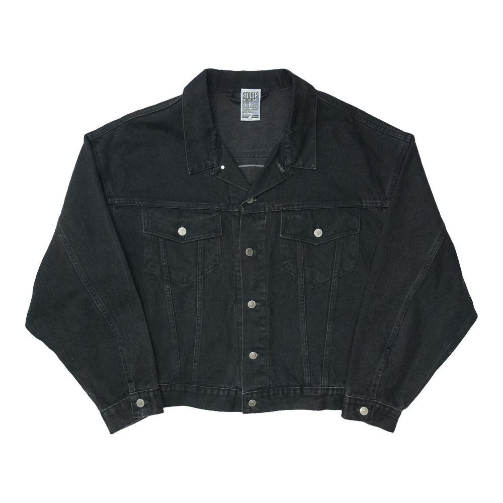 1994 The Rolling Stones Tongue Logo Denim Jacket
