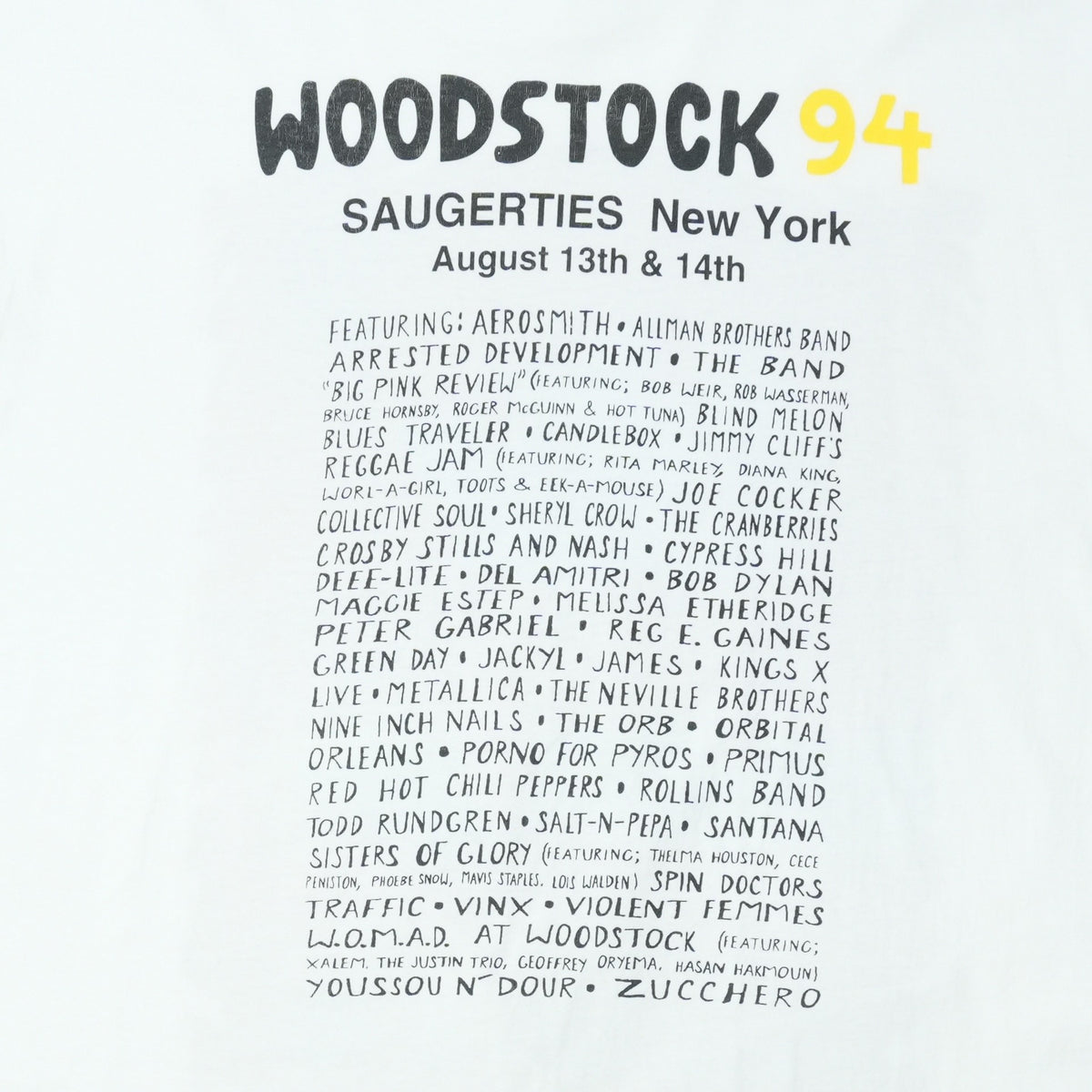 1994 Woodstock Shirt