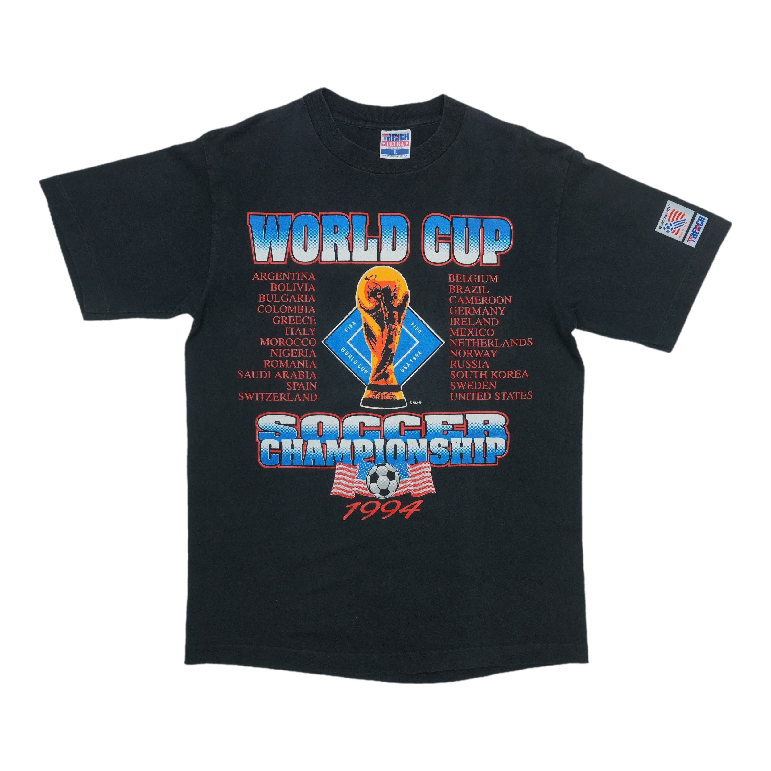 1994 World Cup Soccer Championship Shirt Front