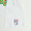 1994 World Cup USA Flags Soccer Shirt Detail 5