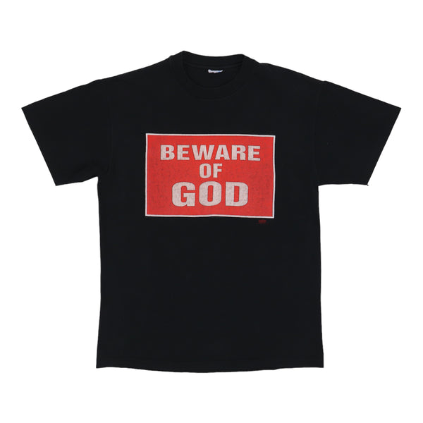 90's Marilyn Manson 『BEWARE OF GOD』 Tシャツ 1994MarilynMansonBewareOfGodSh