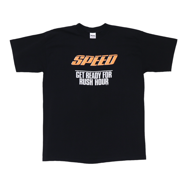 1994 Speed Get Ready For Rush Hour Movie Promo Shirt | Authentic 