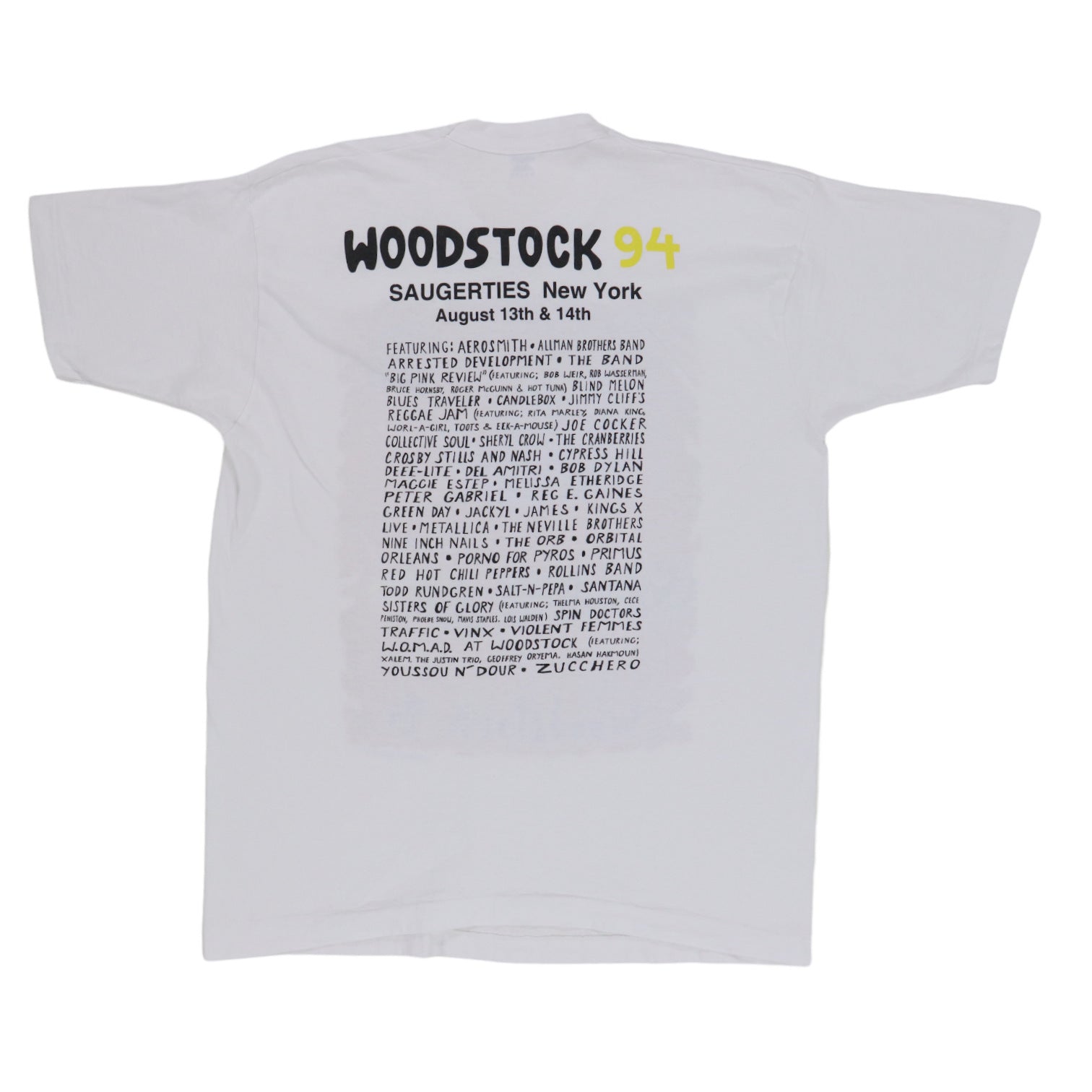 1994 Woodstock Music Festival Shirt | Authentic Vintage Tee – WyCo