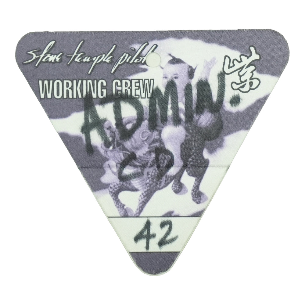 1994 Stone Temple Pilots Working Crew Pass front