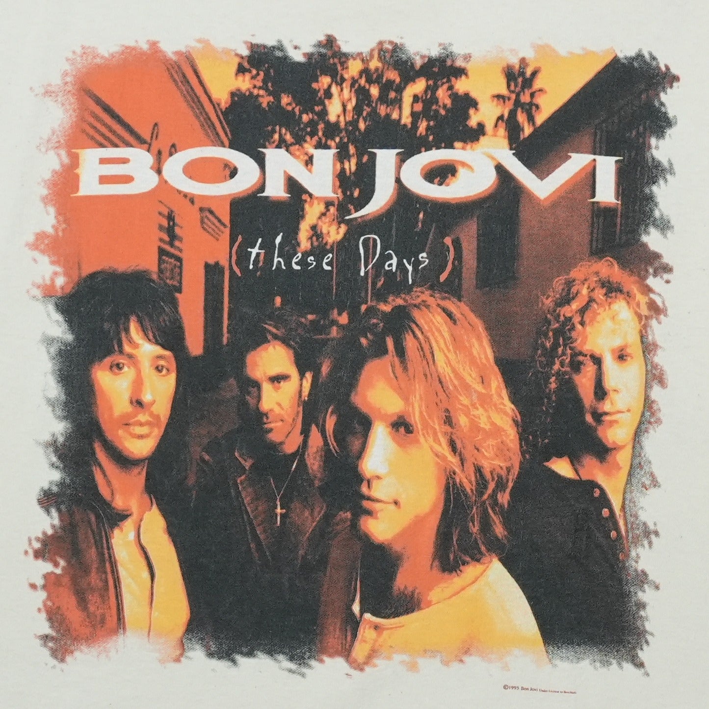 1995 Bon Jovi These Days Tour Shirt