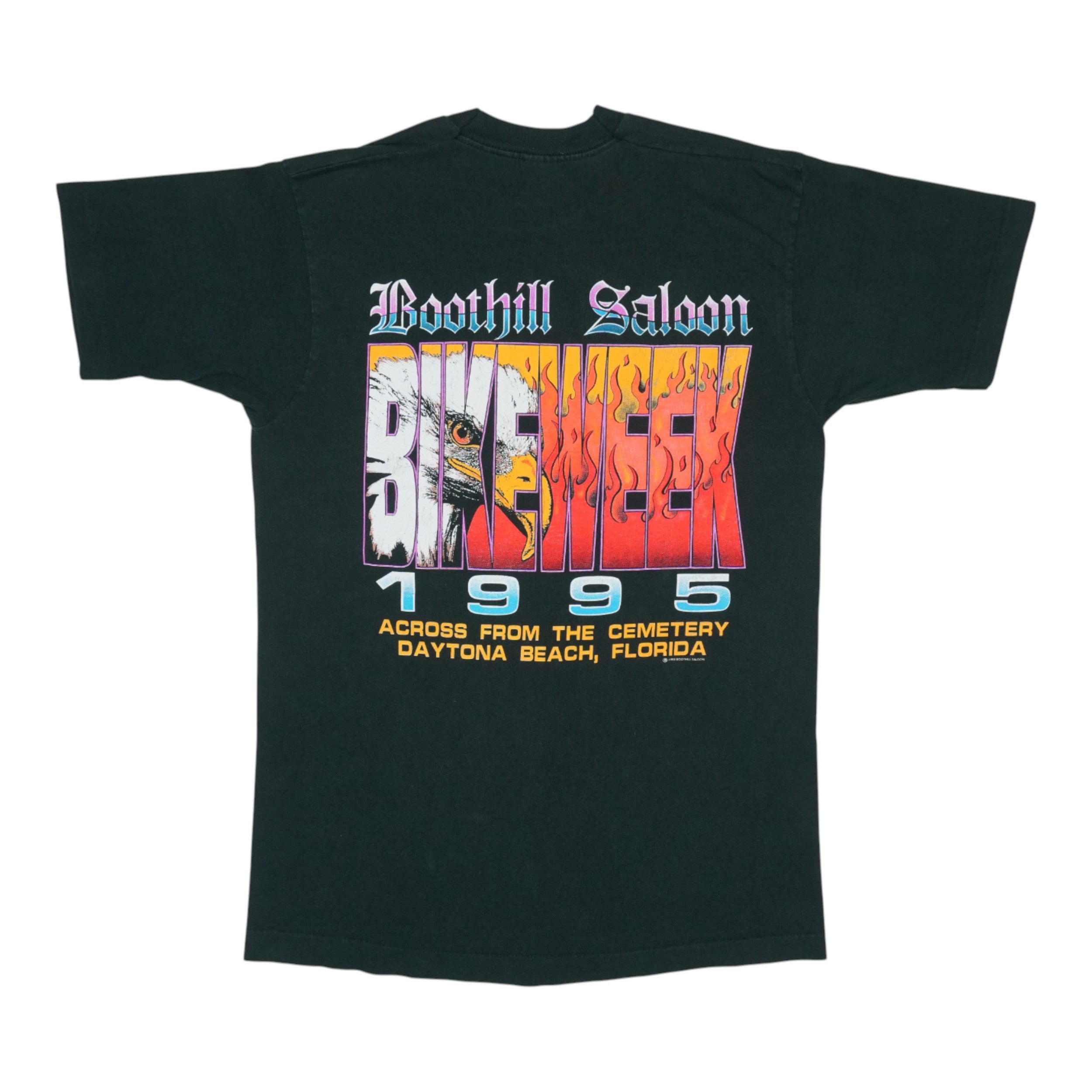 1995 Boothill Saloon Bike Week Shirt | Authentic Vintage Tee