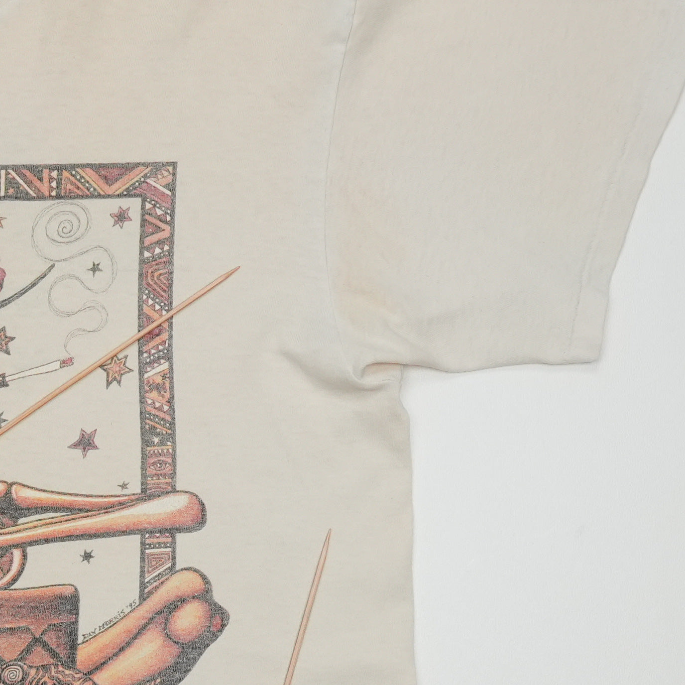 1995 Grateful Dead Spring Tour Shirt Detail 3