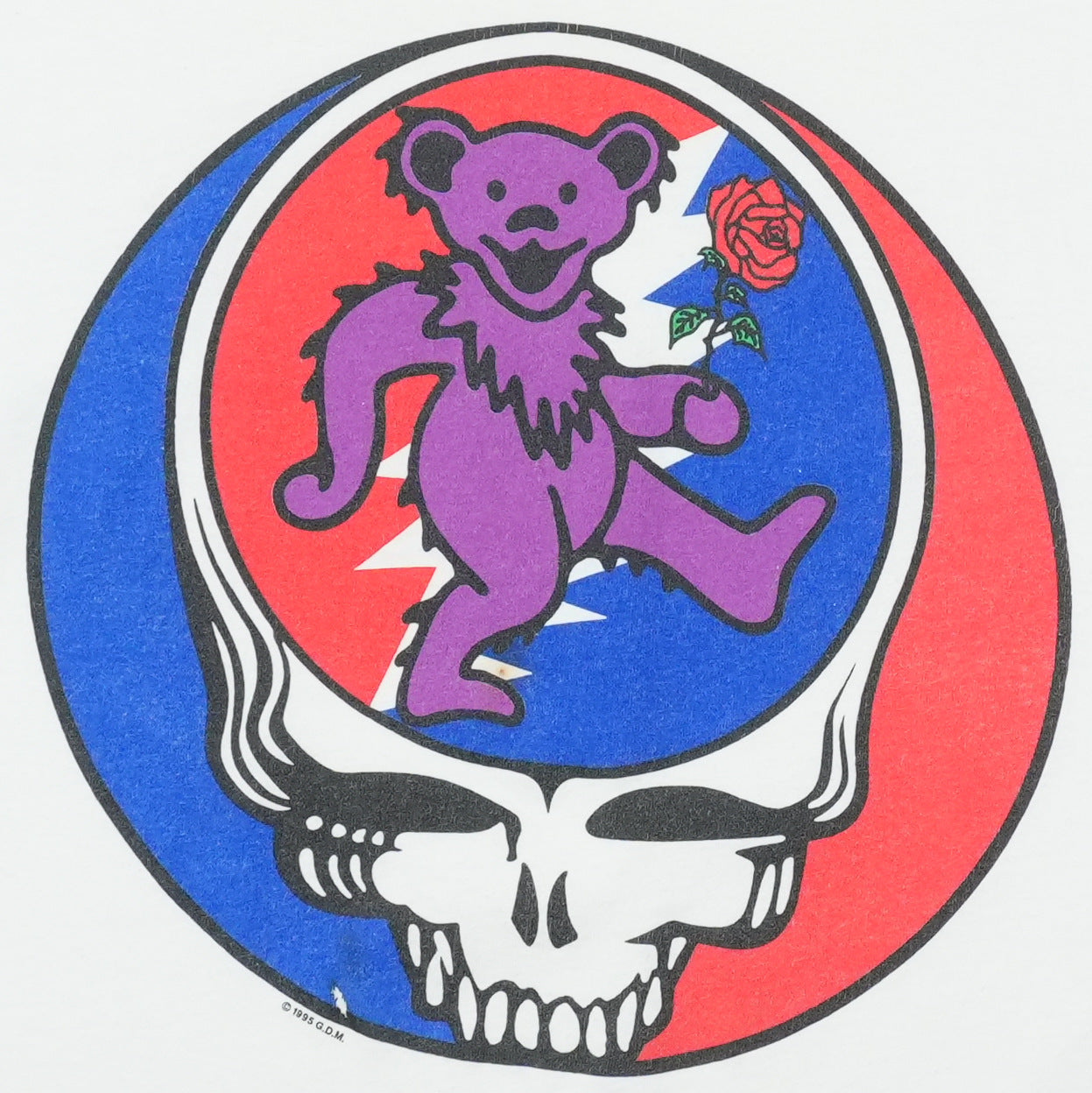 1995 Grateful Dead Steal Your Face Shirt