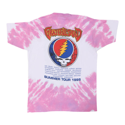 1995 Grateful Dead Summer Tour Tie Dye Shirt