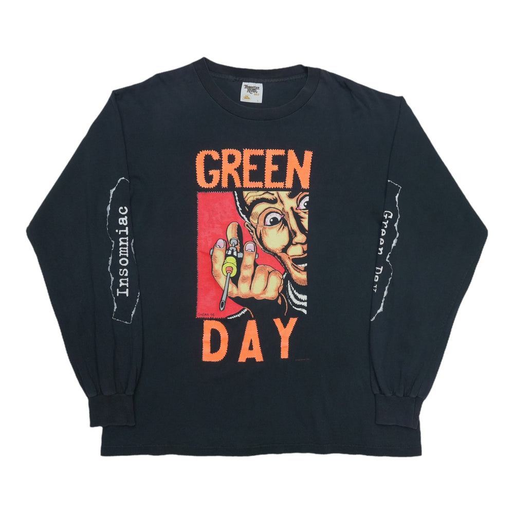 1995 Green Day Insomniac Long Sleeve Shirt Front