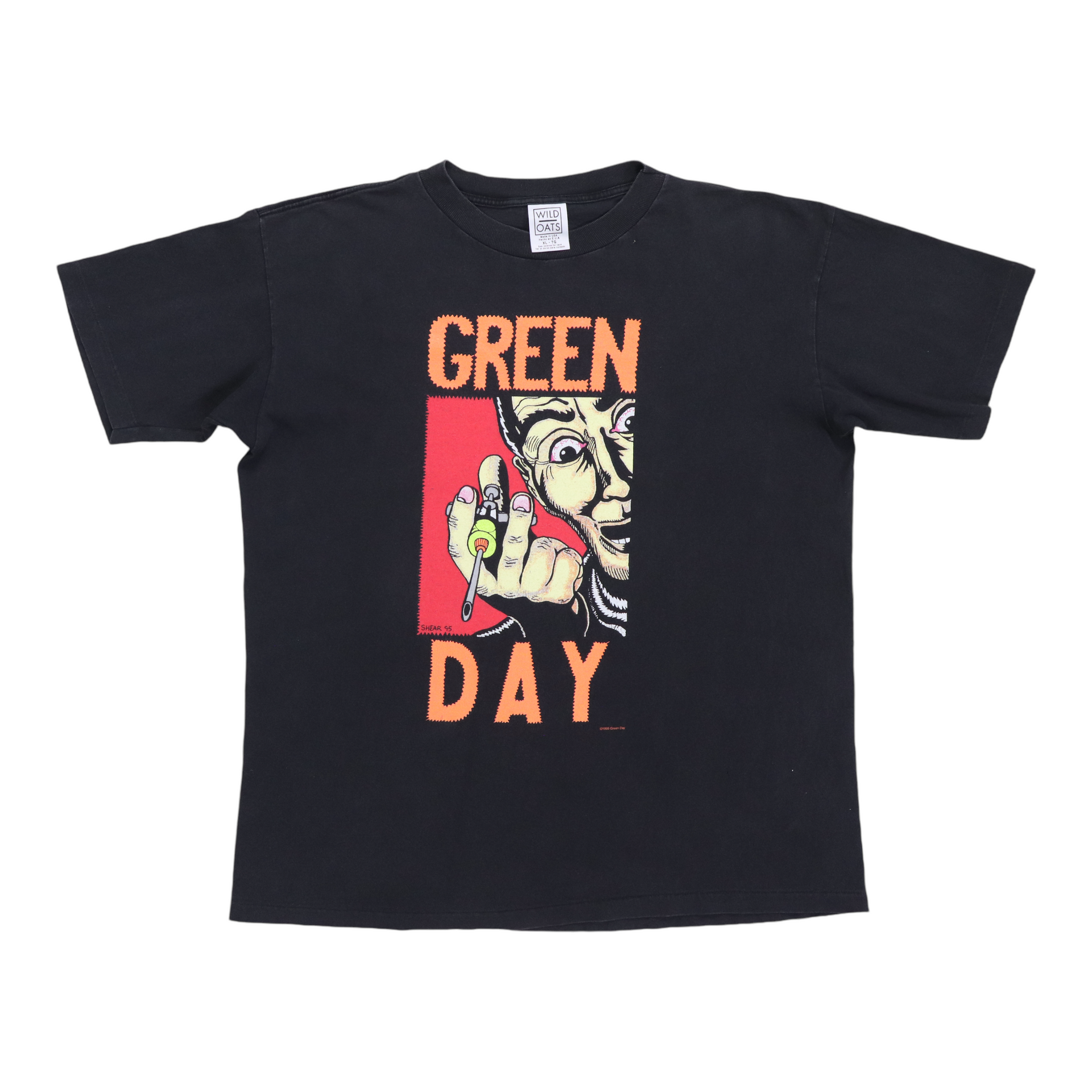 1995 Green Day Insomniac Shirt – WyCo Vintage