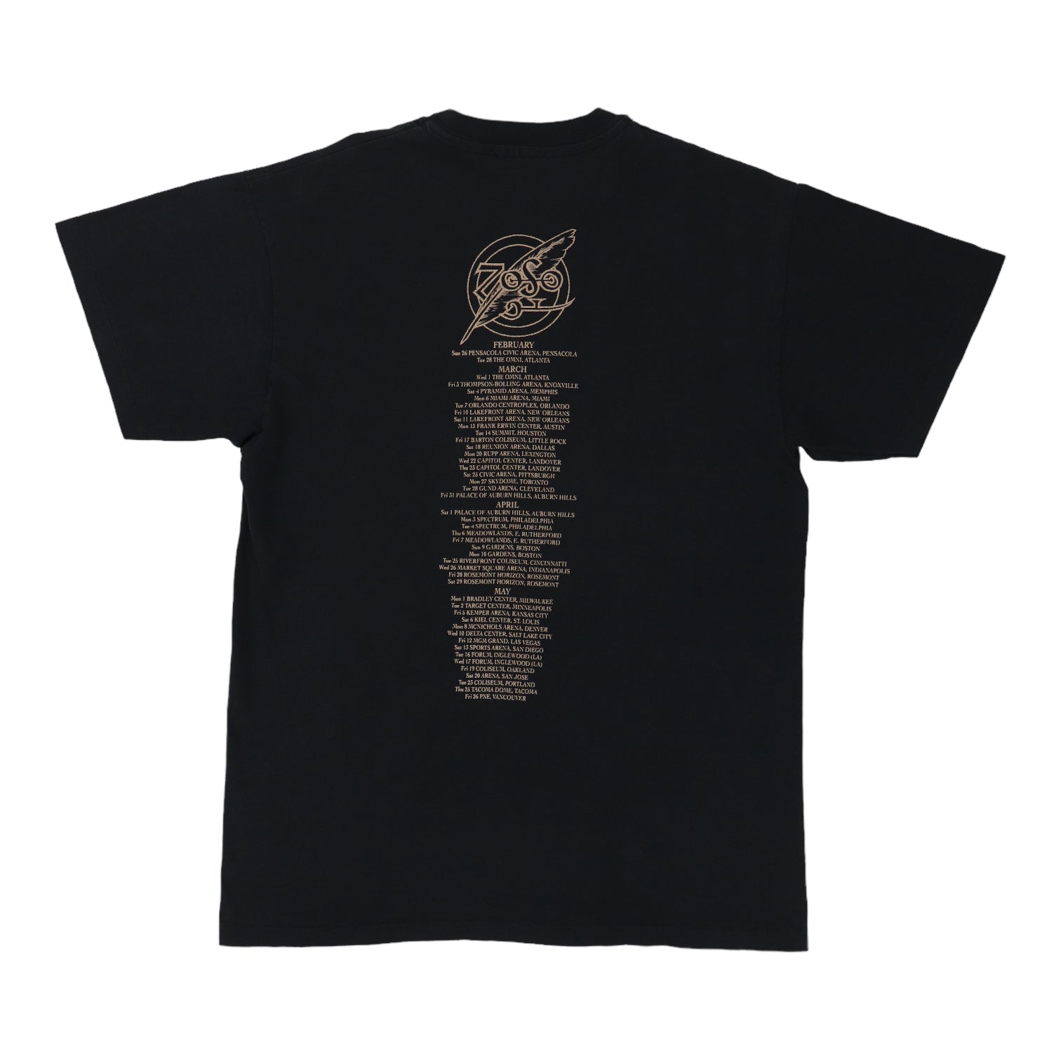 1995 Jimmy Page Robert Plant Zoso Tour shirt | Authentic Vintage