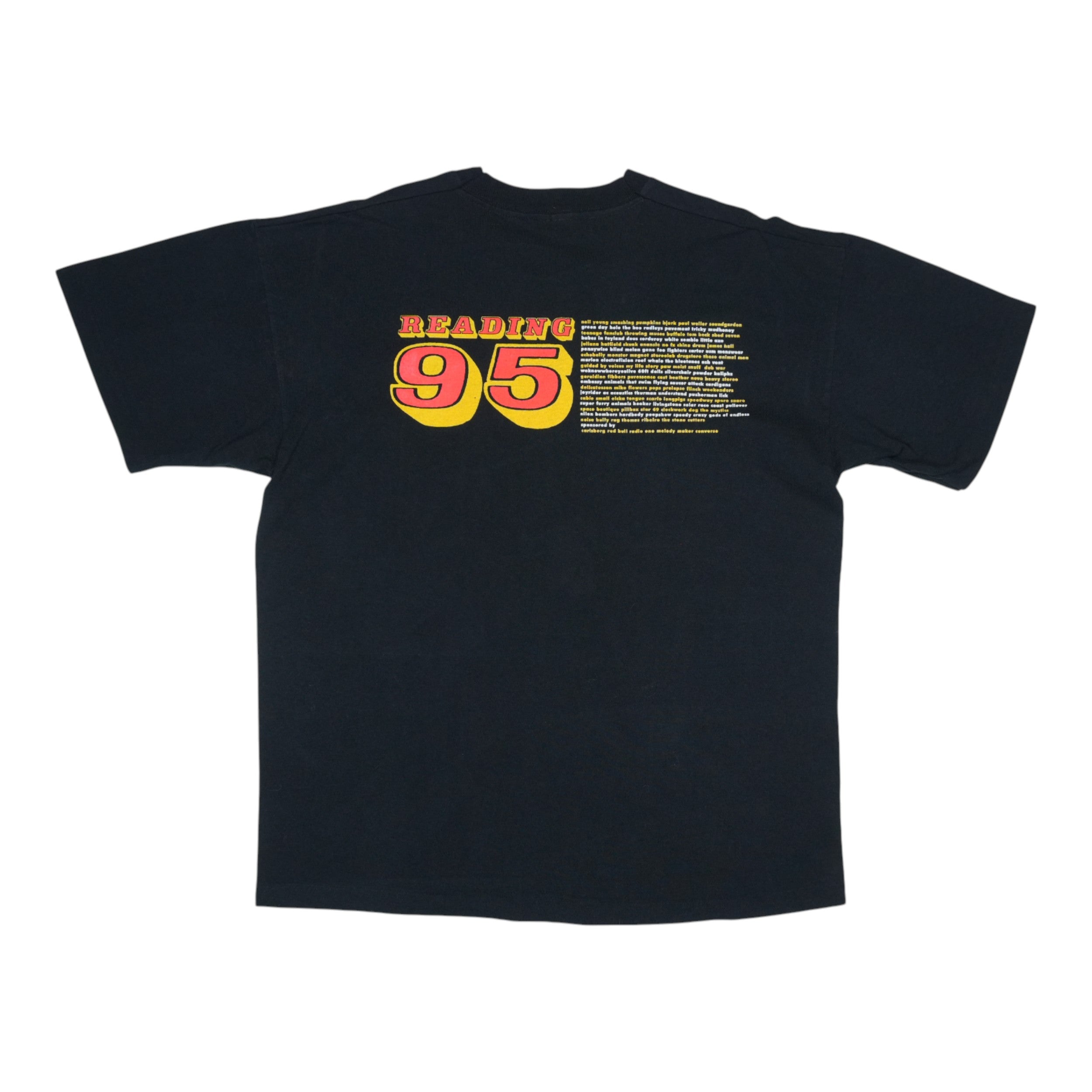 【廃盤・洋書】Vintage T-Shirts 1995 Reading Festival Shirt | Authentic Vintage Tee – WyCo Vintage