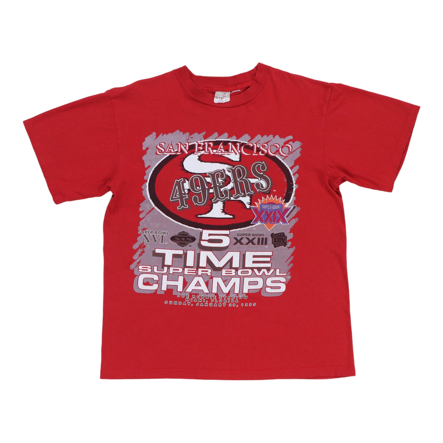 1995 San Francisco 5x Super Bowl Champs Shirt