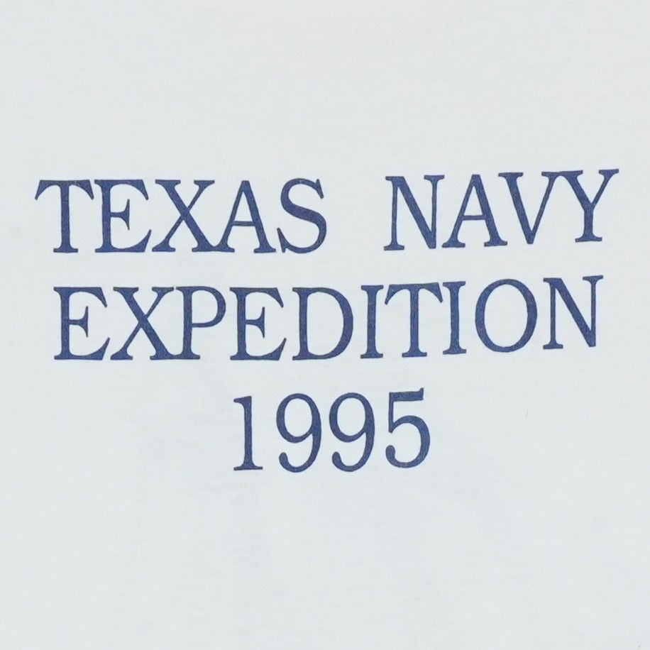 1995 Texas Navy Expedition Invincible Shirt