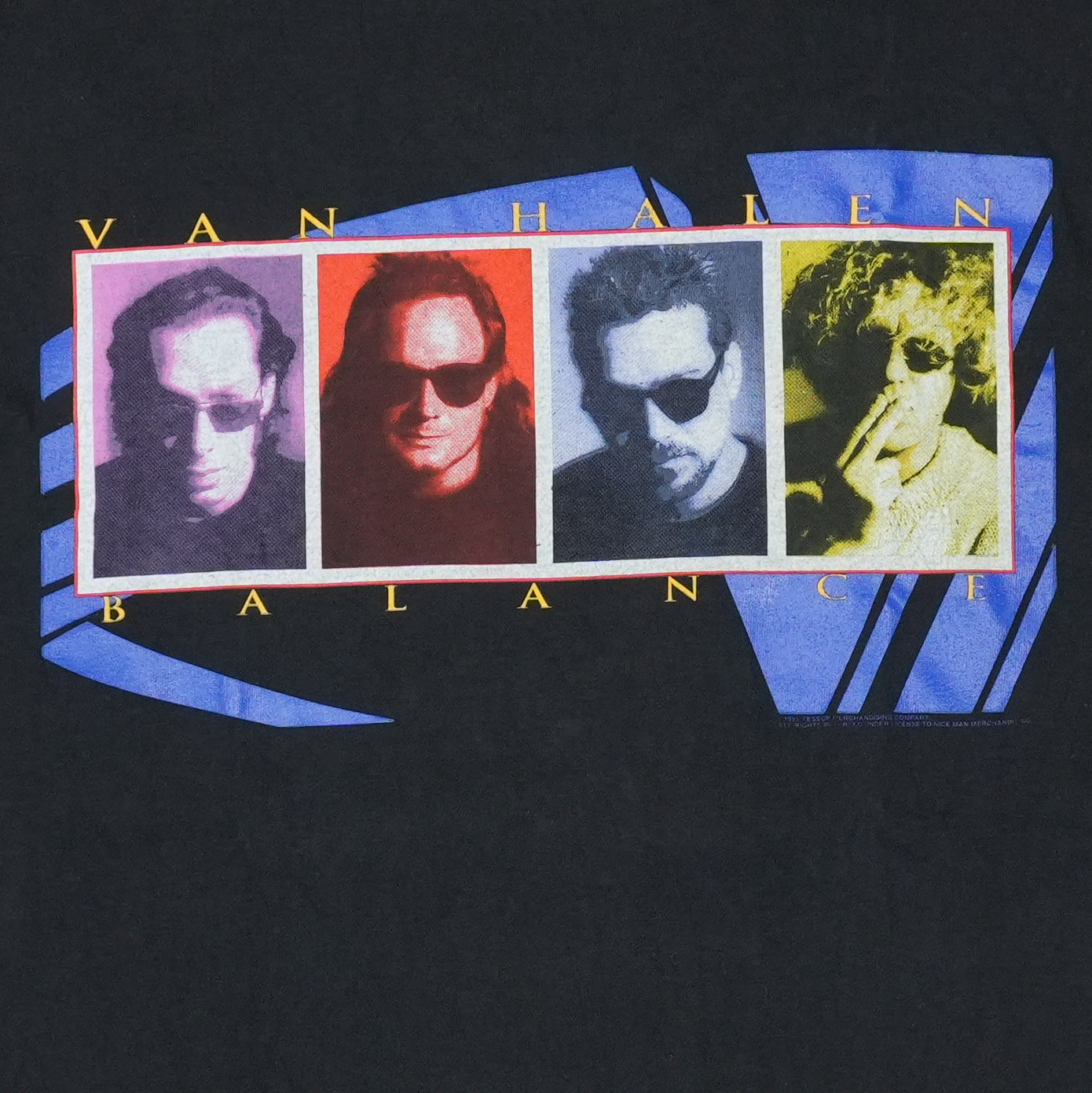 1995 Van Halen Balance Tour Shirt