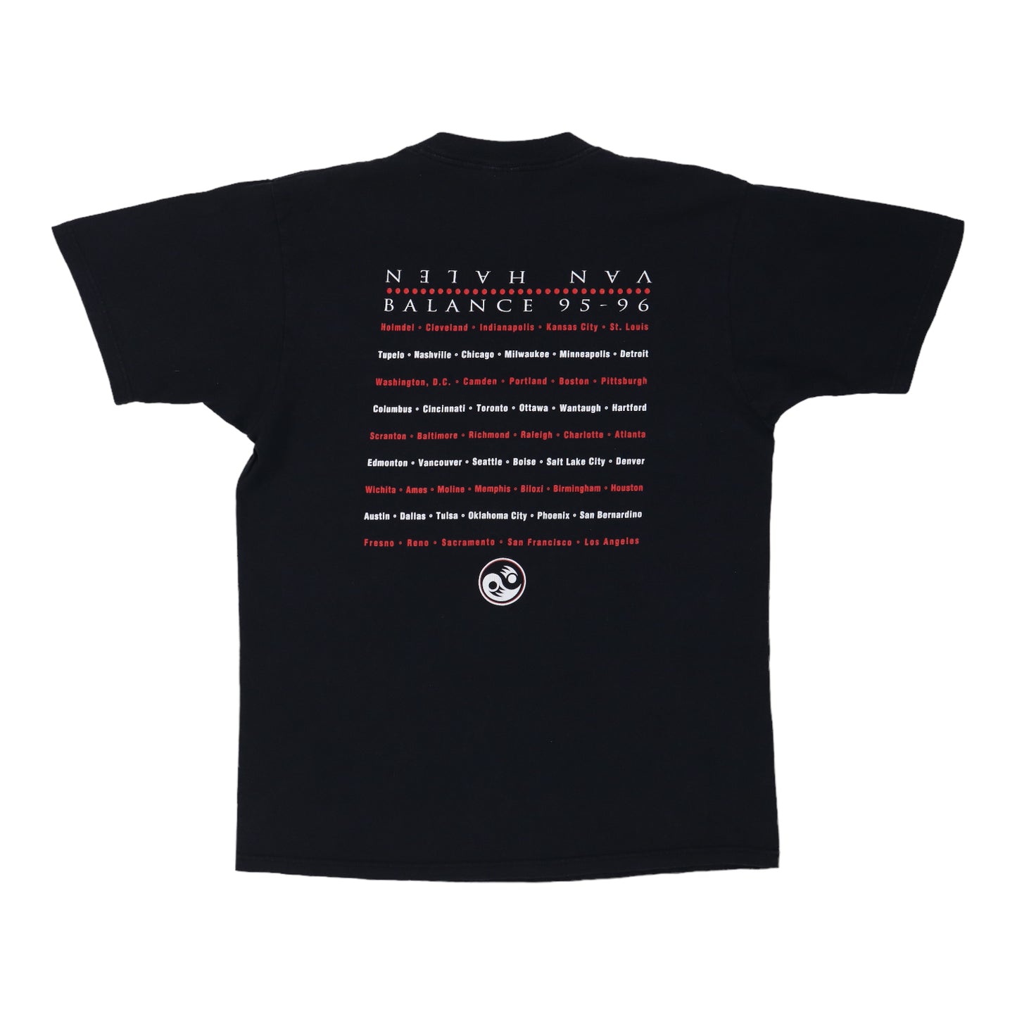 1995 Van Halen Balance Tour Shirt