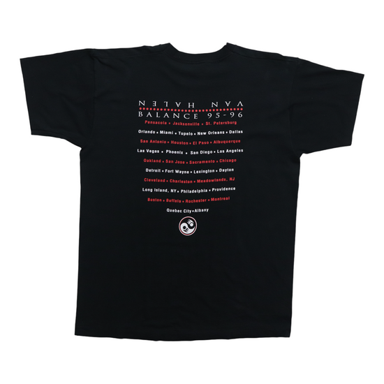 1995 Van Halen Balance Tour Shirt | Authentic Vintage Tee – WyCo