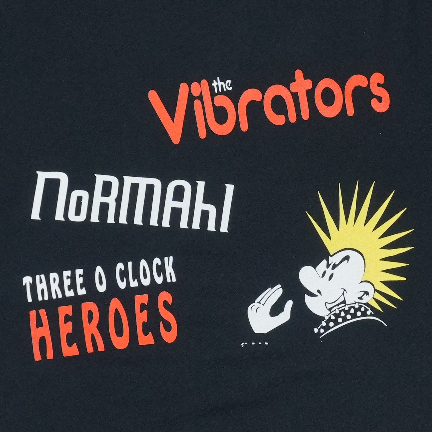 1995 Vibrators Post-Punk Power Package Tour Shirt