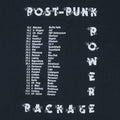 1995 Vibrators Post-Punk Power Package Tour Shirt