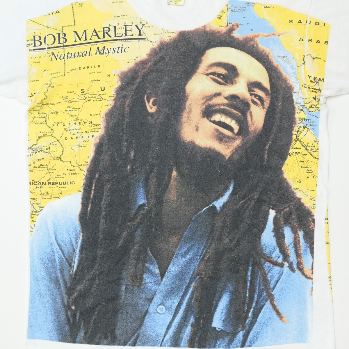 1995 Bob Marley Natural Mystic All Over Print Shirt