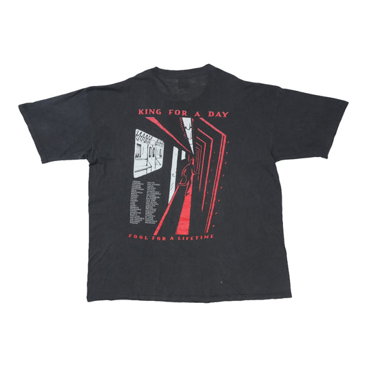 1995 Faith No More King For A Day Tour Shirt