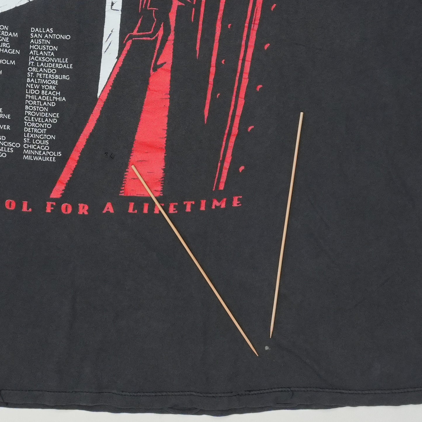 1995 Faith No More King For A Day Tour Shirt