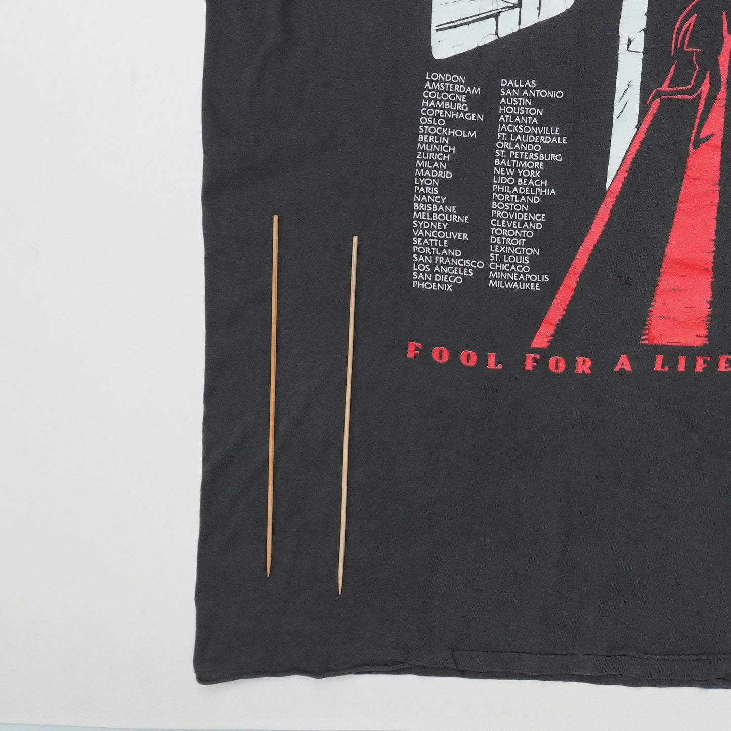 1995 Faith No More King For A Day Tour Shirt