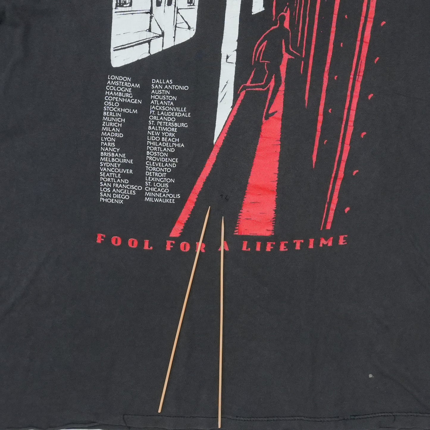 1995 Faith No More King For A Day Tour Shirt