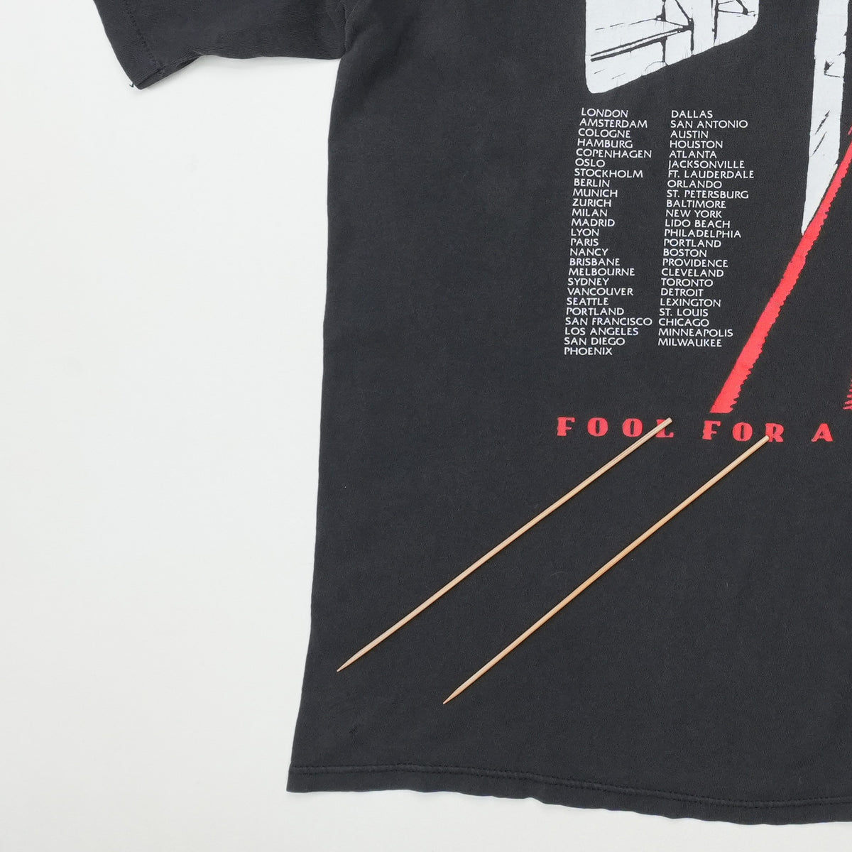 1995 Faith No More King For A Day Tour Shirt