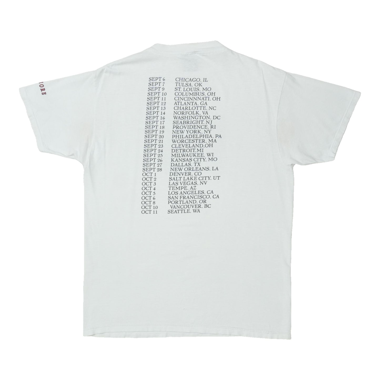 1995 Faith No More Tour Shirt