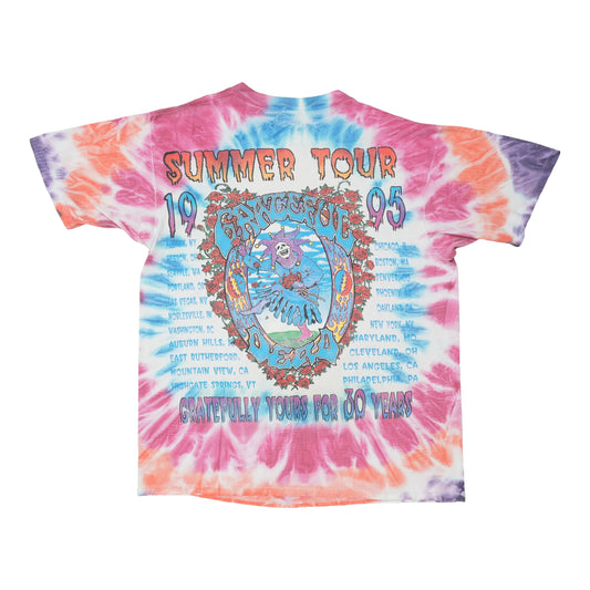 1995 Grateful Dead Summer Tour Tie Dye Shirt